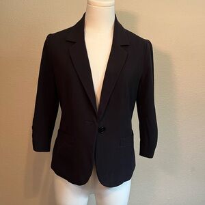Eliza J Black Blazer with 3/4 Sleeves